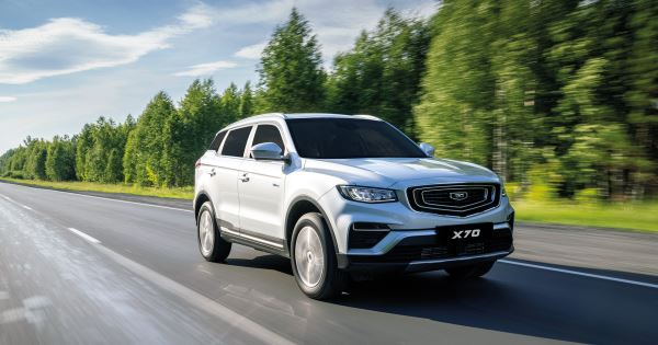 Кроссовер BelGee X70 в РФ оказался дешевле исходного Geely Atlas Pro