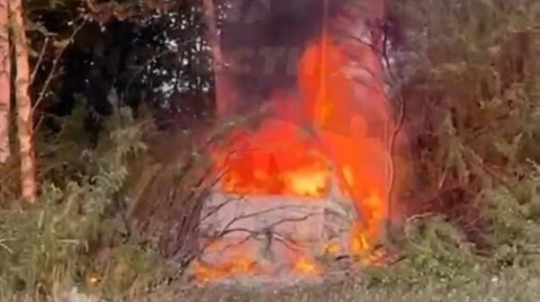 В ГАИ рассказали, кто находился в сгоревшей под Богословкой «Приоре»