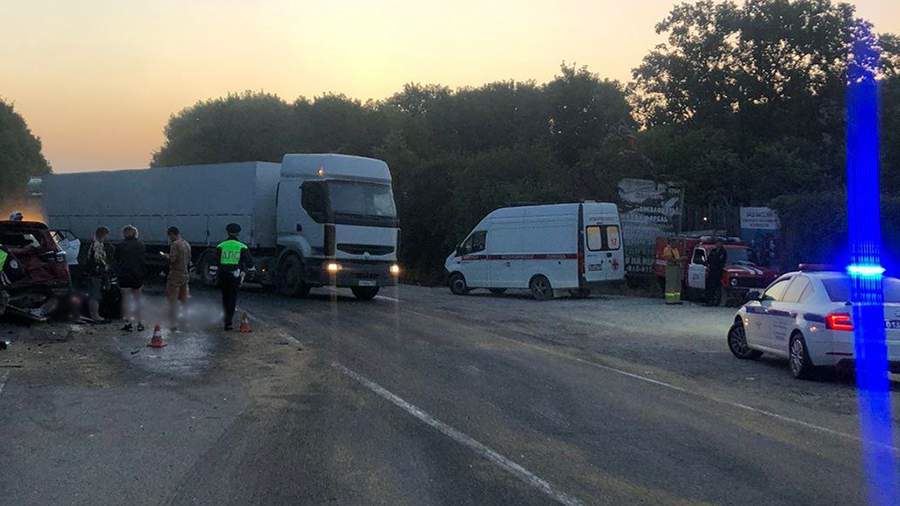 Массовое ДТП произошло в пригороде Новороссийска