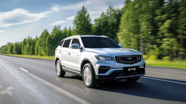 Кроссовер BelGee X70 в РФ оказался дешевле исходного Geely Atlas Pro