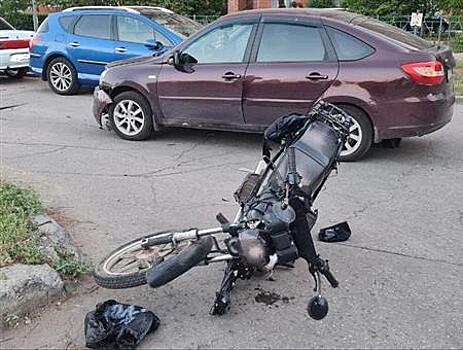 В Тольятти полицейские гонялись за мотоциклистом-нарушителем